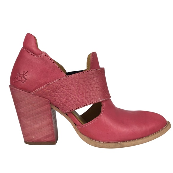 John Fluevog Pink Heeled Shoes - Picture 4 of 16